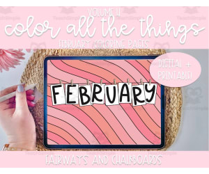 Color All The Things: February