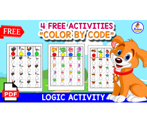 COLOR BY CODE | 4 FREE ACTIVITIES