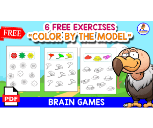 COLOR BY THE MODEL | 6 FREE EXERCISES