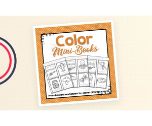 Color Mini Books – Preschool Learning Worksheets