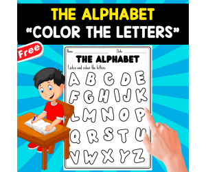 COLOR THE ALPHABET | LISTENING ACTIVITY