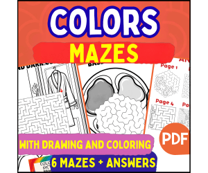 Colors Mazes (PDF)