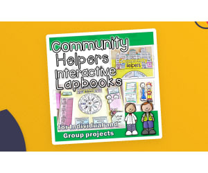 Community Helpers - Jobs Interactive Lapbook