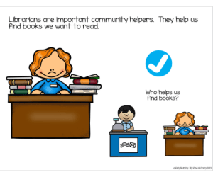 Community Helpers: Librarians Adapted Book - Google Slides