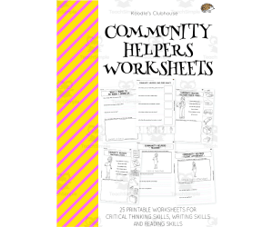 Community Helpers Worksheets