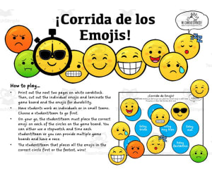 ¿Cómo estás? (Spanish games & activities to learn emotions.)