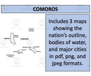 Comoros Map Resources