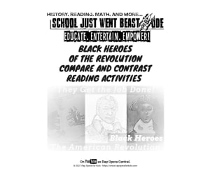Compare and Contrast Activities: Black Heroes of the Revolution | Nonfiction Passage with Questions
