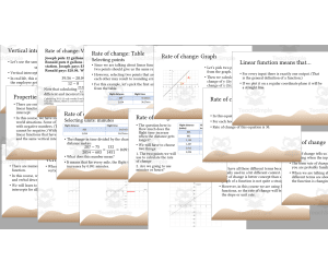 Compare Linear Functions PowerPoint for 8th Grade Math Course 8.F.A.2