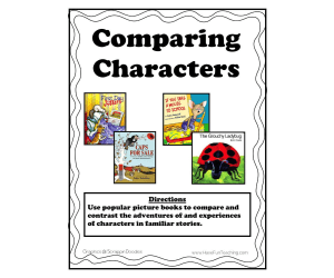 Comparing Characters Activity