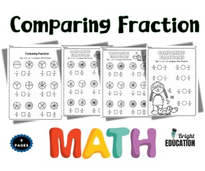 Comparing Fraction Math Activity