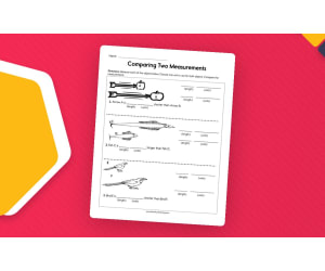 Comparing Two Measurements Worksheet