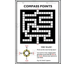 Compass Points - MAZE Activity Booklet