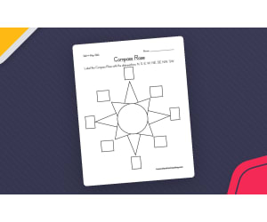 Compass Rose Worksheet