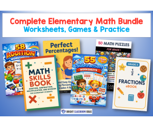 Complete Elementary Math Bundle: Worksheets, Games & Practice