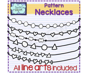 Complete the Pattern Necklaces