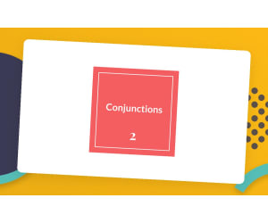 Conjunctions Sample: Grammar Grade 3-4 (PPT)