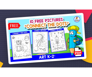 CONNECT THE DOTS | 10 FREE PICTURES