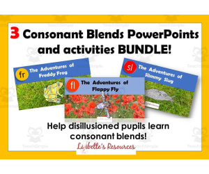 Consonant Blends PowerPoint BUNDLE!