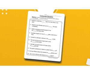 Consonant Digraphs Worksheet