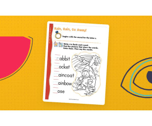 Consonants and Physical Skills Set 1 Printable Workbook
