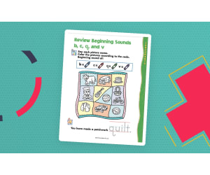 Consonants, Blends and Digraphs, Vowels, and Word Families Printable Workbook