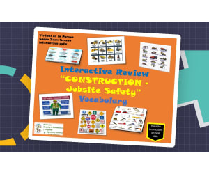Construction Interactive Vocabulary Review Activity
