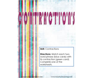 Contractions Activity