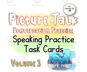 Conversation Practice Task Cards | Speaking Practice Vol. 3