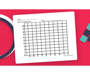 Coordinate Grid Map Location – Plotting Worksheet