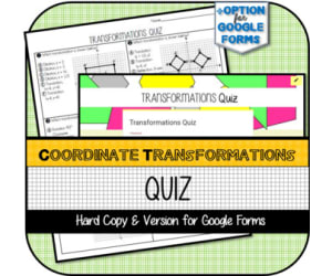 Coordinate Transformations  QUIZ