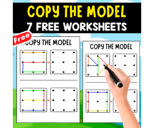 COPY THE MODEL | BRAIN GAME FOR KIDS