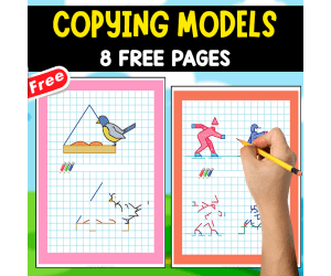 COPYING MODELS | 8 FREE PAGES_J
