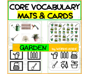 Core Semantics Mats + Cards: Garden Pack