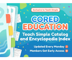 Cored Education TeachSimple Catalog - Full Easy-to-Use Download List
