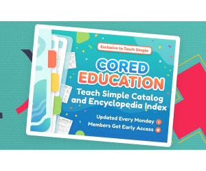 Cored Education TeachSimple Catalog, Guided Reading and Lesson Plans