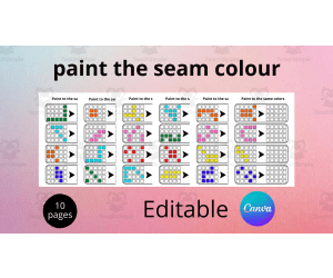count and color the correct number of objects-coloring pages -squares- coloring sheets.