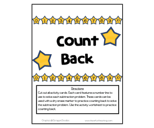 Count Back Activity