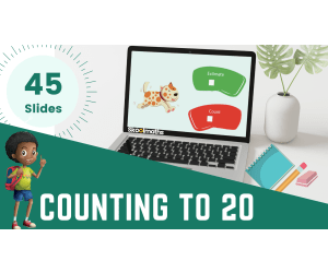 Counting to 20 Kindergarten Interactive Activities