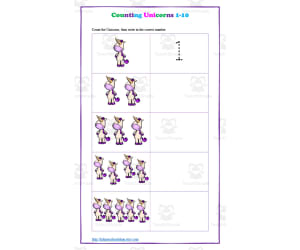 Counting Unicorns 1-10