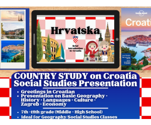 Country Study on Croatia - Presentation - Geography - Europe