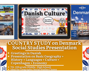 Country Study on Denmark - Presentation - Europe - Geography