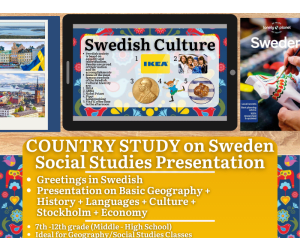 Country Study on Sweden - Presentation - Europe - Scandinavia