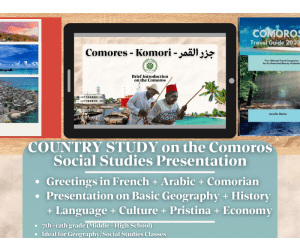 Country Study Presentation - Comoros - Geography - East Africa