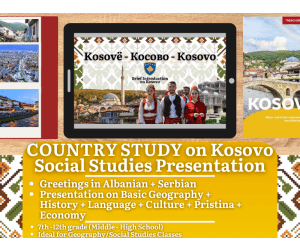 Country Study Presentation - Kosovo - Geography - Southeastern Europe