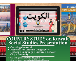 Country Study Presentation - Kuwait - Middle East - Geography