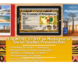 Country Study Presentation - Madagascar - Geography - East Africa