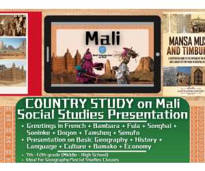 Country Study Presentation - Mali - Geography - West Africa