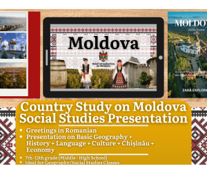 Country Study Presentation - Moldova - Eastern Europe - Geography