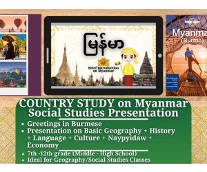 Country Study Presentation - Myanmar - Geography - Southeast Asia